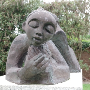 Sculpture in grounds